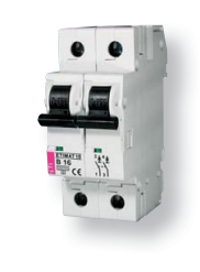 Автоматические выключатели ETIMAT 10 2-полюсные (UN~230/400 V)  ETI(ЕТИ)