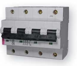 Автоматические выключатели ETIMAT 10 3-полюсные +N (UN ~230/400 V)